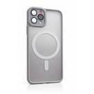 Capa Capinha magnético fosco translúcido câmera fechada Compatível pra iPhone 11 Pro
