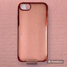 Capa Capinha Metalizada Compatível Celular IP 7/8 Capa Capinha Metalizada Compatível Celular IP 7/8