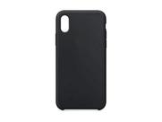 Capa Capinha Para IP X Xs Preto Aveludada
