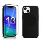 Capa Capinha Para Iphone 13 Aveludada + Pelicula 3D