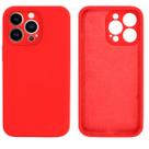 Capa Capinha Para iPhone 13 Vermelha Aveludado