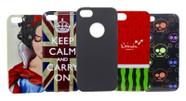 Capa Capinha Para Iphone 5s com Desenhos Silicone Case