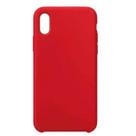 Capa Capinha Para iPhone Xr Vermelha Aveludada
