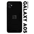 Capa Capinha Para Samsung Galaxy A05 A055 Tela 6.7 Armadura Militar Preta