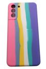 Capa Capinha para Samsung Galaxy s21 tela 6.2 colorido Veludo Bonito Cores Capa Capinha para Samsung Galaxy s21 tela 6.2 colorido Veludo Bonito Cores