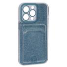 Capa Capinha Porta Cartão Glitter Compatível iPhone 13 Pro