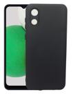 Capa Capinha Preta Aveludada Para Galaxy A03 Core Silicone