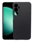 Capa Capinha Preta Aveludada Para Galaxy S23 FE Silicone