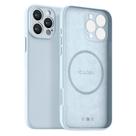 Capa Capinha Protetora de Silicone com Interior em Microfibra Compatível com Magsafe para o iPhone 16 / 16 Pro / 16 Pro Max