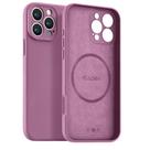 Capa Capinha Protetora de Silicone com Interior em Microfibra Compatível com Magsafe para o iPhone 16 / 16 Pro / 16 Pro Max