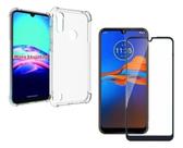 Capa Capinha Protetora + Película Vidro Para Moto E6i / E6s