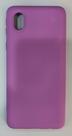 Capa Capinha Silicone Aveludada Premium Galaxy a01 core a013 Tela 5.3