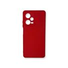 Capa Capinha Silicone Compatível Para Xiaome Redmi Note 12 Pro 5G Case Aveludada