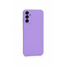 Capa Capinha Silicone Compatível Samsung Galaxy A17 Proteção Flexível Antichoque Slim para Smartphone COR:LILÁS