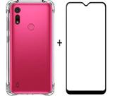 Capa Capinha Silicone + Película 3d Para Moto E6i / E6s
