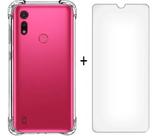 Capa Capinha Silicone + Película Vidro Para Moto E6i / E6s