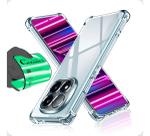 Capa Capinha Transparente Anti Queda + Película Cerâmica Para Poco X7 Capa Capinha Transparente Anti Queda + Película Cerâmica Para Poco X7