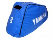 Capa Capô p/ Motor Popa Yamaha 8 HP Estriado C/ Escape