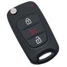 Capa Carcaça Oca Chave Canivete Kia Soul 3 Botões Capa Carcaça Oca Chave Canivete Kia Soul 3 Botões