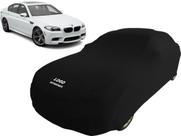 Capa Carro Com Logo Bmw F10 Tecido Lycra Anti Riscos