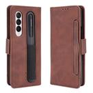 Capa Carteira Com Fechamento Magnético e com Espaço para a Caneta S Pen para o Samsung Galaxy Z Fold 4 Capa Carteira Com Fechamento Magnético e com Espaço para a Caneta S Pen para o Samsung Galaxy Z Fold 4