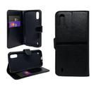 Capa carteira com porta cartões compatível com samsung galaxy a01 (tela: 5.7") (4g) cor:preta Capa carteira com porta cartões compatível com samsung galaxy a01 (tela: 5.7") (4g) cor:preta