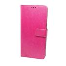 Capa carteira com porta cartões compatível com xiaomi redmi note 13 (tela: 6.67") (4g) cor:rosa