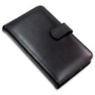 Capa carteira couro 8 cartoes preto para iphone 14 6.1