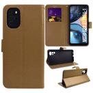 Capa Carteira Couro DOURADO Moto G22 XT2231 6.5 - Cell In Power25
