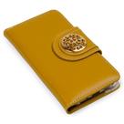 Capa carteira couro johari mostarda para iphone xr 6.1 Capa carteira couro johari mostarda para iphone xr 6.1