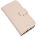 Capa carteira couro rosa bebe para iphone 12 pro 6.1