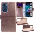 Capa Carteira Couro ROSE compativel Moto Edge 30 XT2203 6.5 - Luiza Cell25