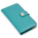 Capa carteira couro strass hortensia para iphone 8 plus