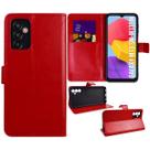 Capa Carteira Couro VERMELHO compativel Galaxy M13 M135M 6.6 - Luiza Cell25