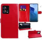 Capa Carteira Couro VERMELHO compativel Moto Edge 30 Fusion / S30 Pro - Luiza Cell25