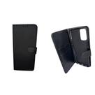 Capa Carteira de couro capinha Celular LG K52 ou k62 Preto