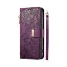 Capa Carteira De Couro Para iPhone 17 16E 16 15 14 13 12 pro Max Com Zíper, Compartimento Para