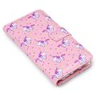 Capa carteira estampada unicornio uniduni e211 para iphone x xs