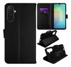 Capa Carteira Estojo Flip Para Samsung Galaxy A57 5G Preta