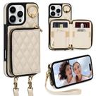 Capa Carteira Keallce para iPhone 16 Pro Max (6,9") - Bege