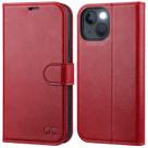 Capa Carteira OCASE para iPhone 13 (6.1", 2021) - Vermelha