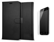 Capa Carteira Para Celular iPhone 6 / 6s + Película De Vidro