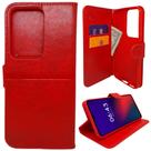 Capa Carteira para Realme C85 5G (Tela de 6.8) Capinha Case Cor:Vermelho Capa Carteira para Realme C85 5G (Tela de 6.8) Capinha Case Cor:Vermelho