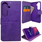 Capa Carteira Para Samsung S26 - Capinha Case Cor:Roxo