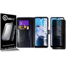 Capa carteira + Pelíc Privacidade Compativel Moto E22 XT2239 6.5 - Cell In Power25
