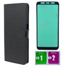Capa Carteira + Pelicula Ceramica Para Galaxy J4 Plus Core Capa Carteira + Pelicula Ceramica Para Galaxy J4 Plus Core
