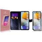 Capa Carteira + Pelicula De Vidro 3D Compativel Galaxy M23 M236 6.6 - Luiza Cell25