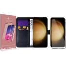 Capa Carteira + Pelicula De Vidro 3D Compatível Galaxy S23 Plus S916 - Luiza Cell25 Capa Carteira + Pelicula De Vidro 3D Compatível Galaxy S23 Plus S916 - Luiza Cell25