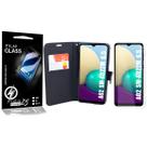 Capa Carteira + Pelicula De Vidro GALAXY A02 A022 6.5 - Cell In Power25