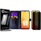 Capa carteira + PelícULA Privacidade Compatível Redmi 9I Sport 6.53 - Cell In Power25
